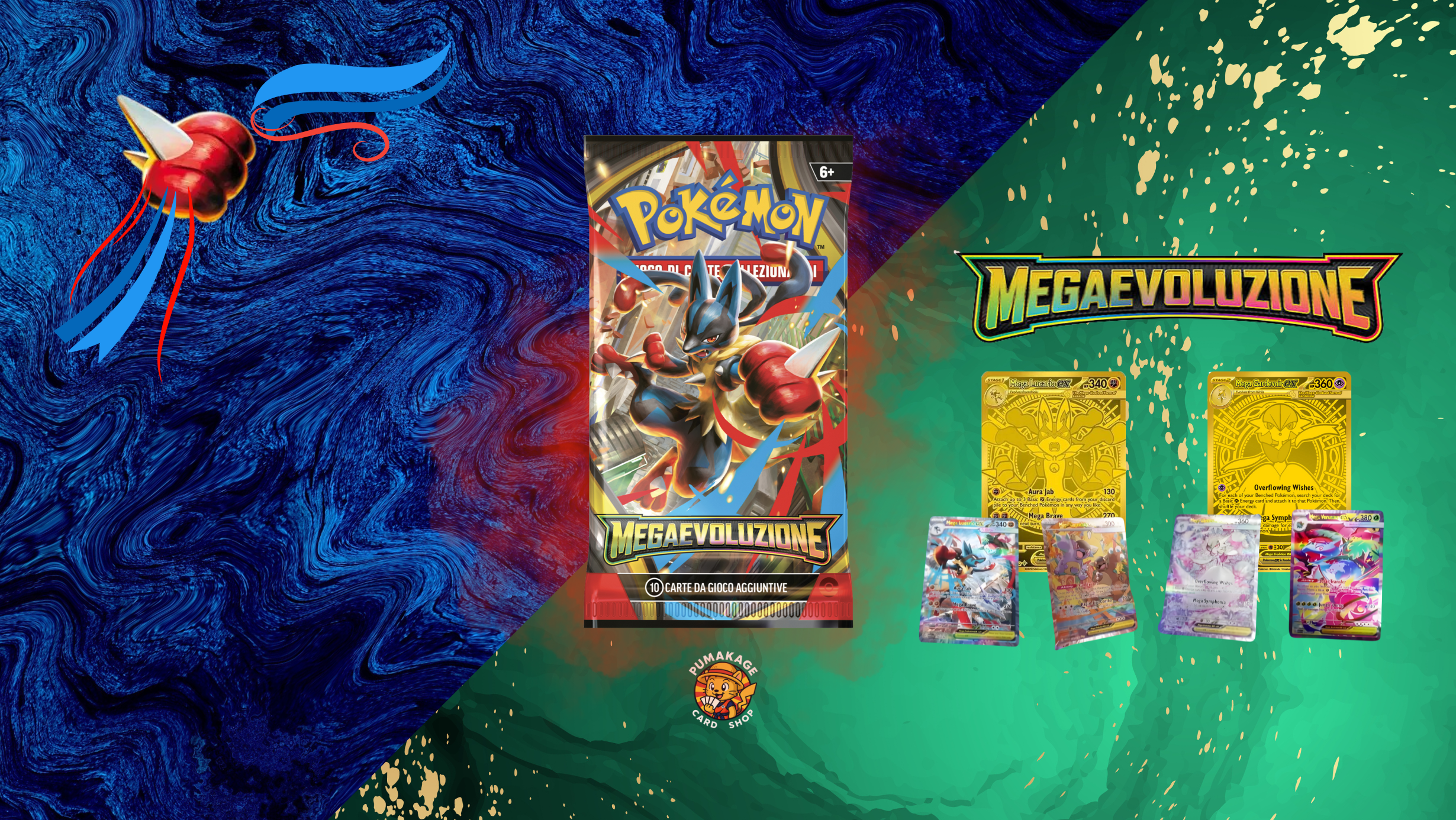 Megaevoluzione Busta 10 Carte (IT)